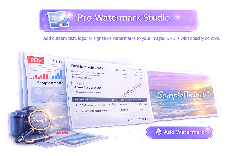 Pro Watermark Studio